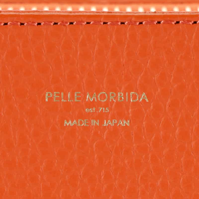 PELLE MORBIDA PELLE MORBIDA＜ペッレ モルビダ＞オンラインストア限定レザーミニトートバッグ ORANGE