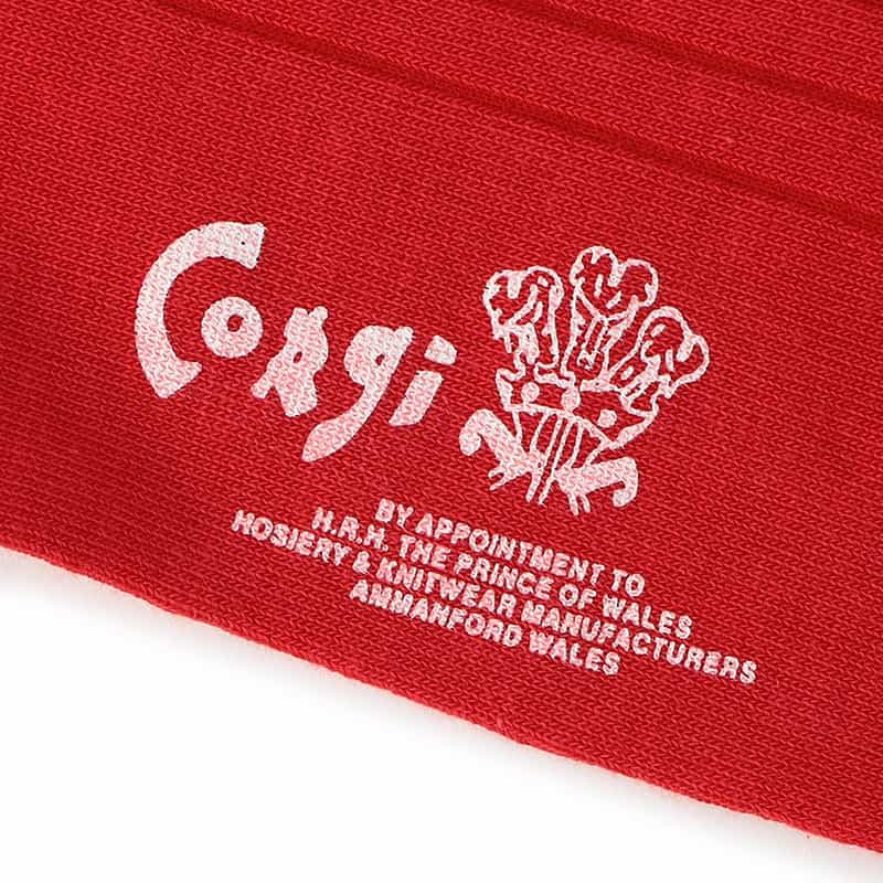 CORGI バーニーズ ニューヨーク限定ソックス RED