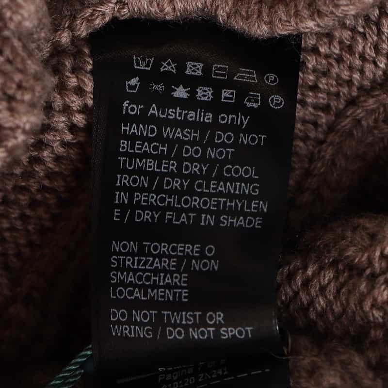 ZANONE ケーブルニットカーディガン BEIGE