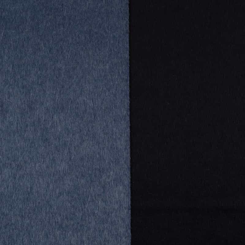 PIACENZA シルクカシミヤ素材パネルスカーフ(30×170) BLUE