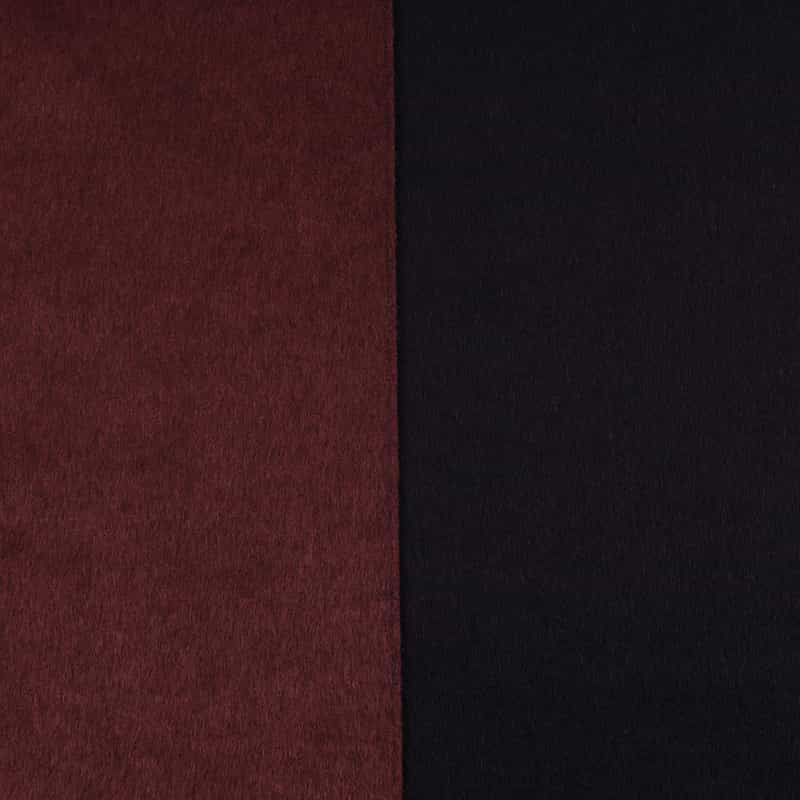 PIACENZA シルクカシミヤ素材パネルスカーフ(30×170) WINE