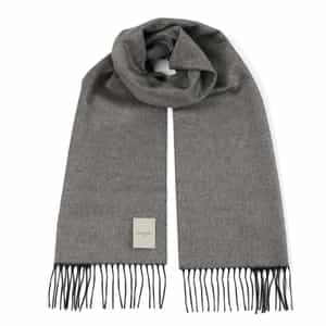 シルクカシミヤ素材パネルスカーフ（30×170）