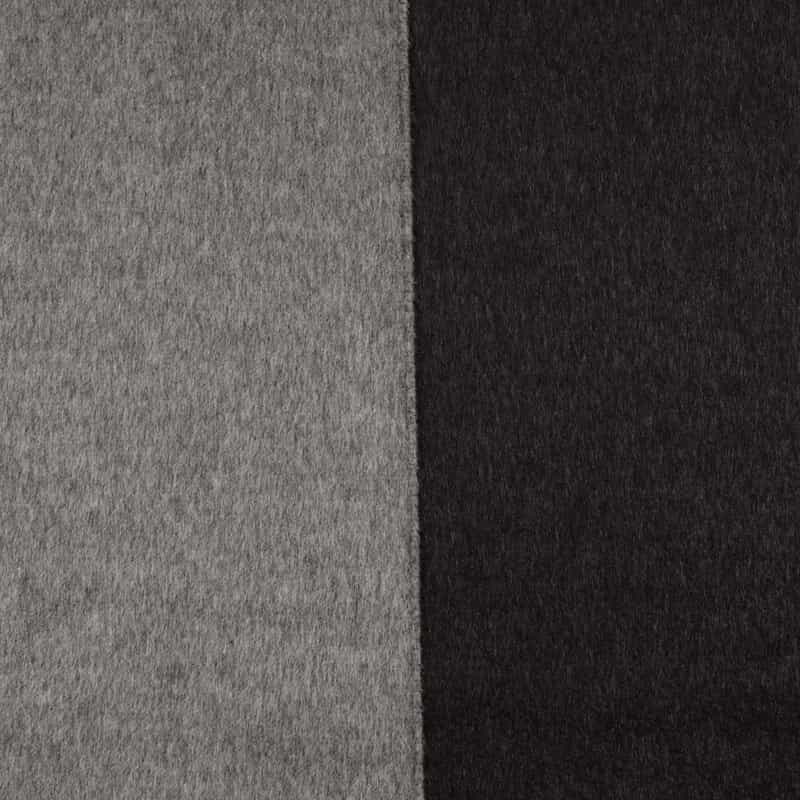 PIACENZA シルクカシミヤ素材パネルスカーフ(30×170) LIGHT GRAY