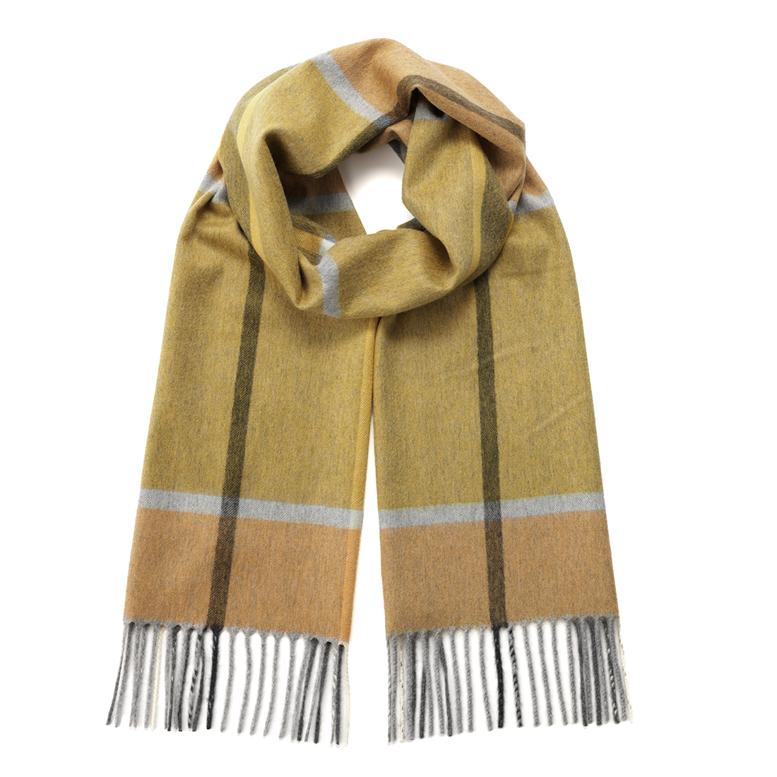 バーニーズ　ニューヨーク限定カシミヤスカーフ