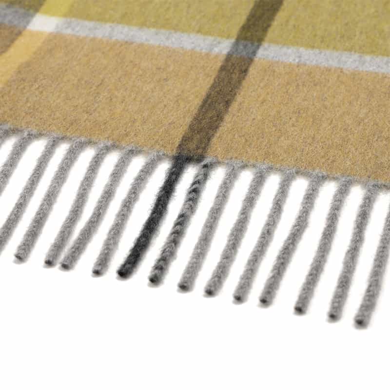 COLOMBO バーニーズ　ニューヨーク限定カシミヤスカーフ YELLOW