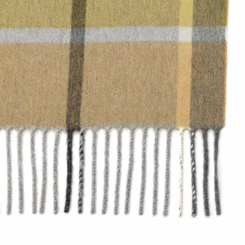 COLOMBO バーニーズ　ニューヨーク限定カシミヤスカーフ YELLOW