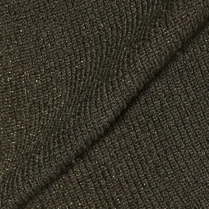 KANAKO SAKAI グリッターニットキャミソール KHAKI