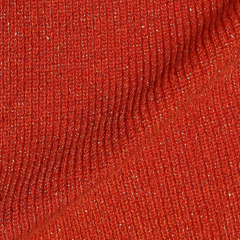 KANAKO SAKAI グリッターニットキャミソール ORANGE