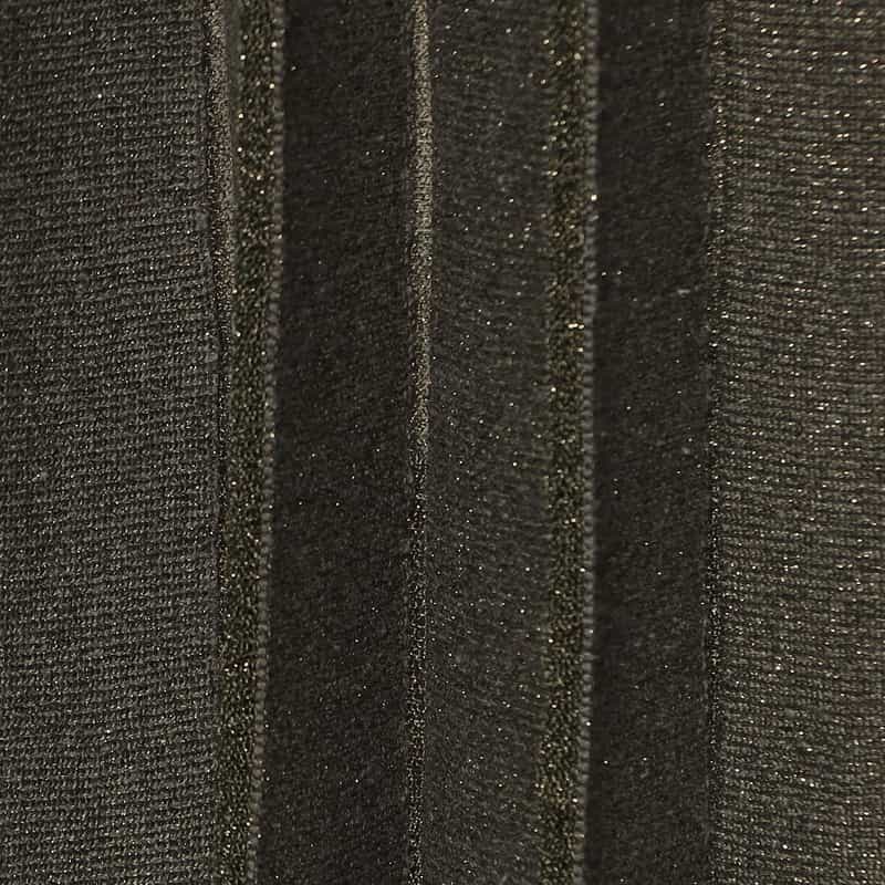 KANAKO SAKAI グリッターニット プリーツスカート KHAKI