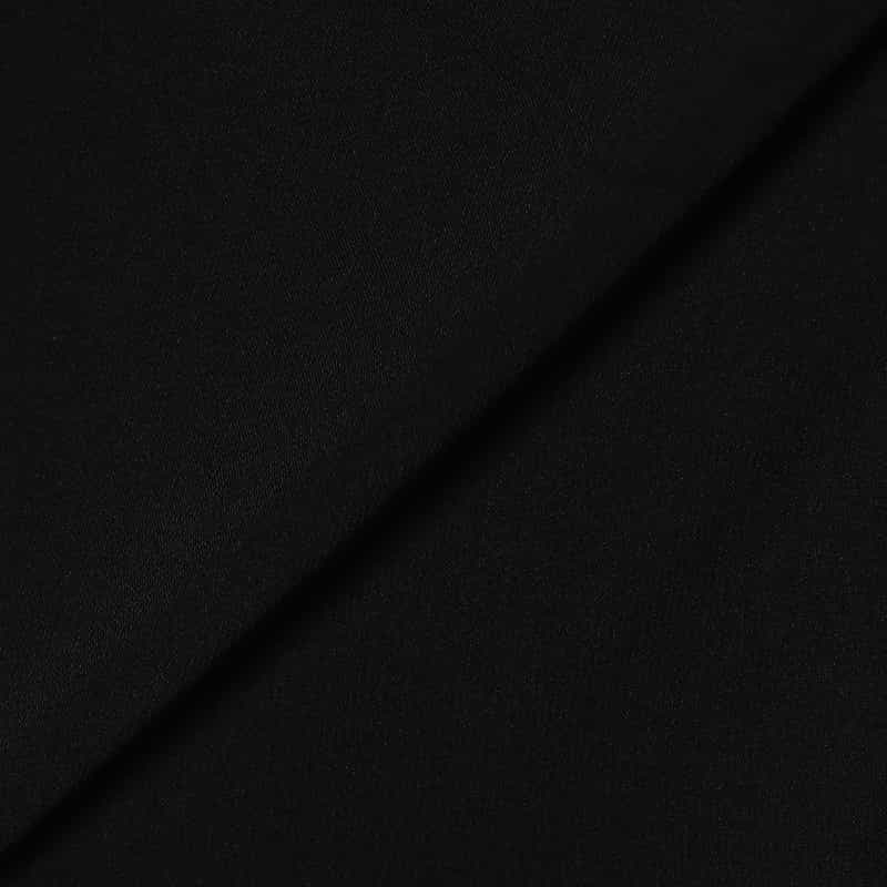 BARNEYS NEW YORK ウォッシャブル ジョーゼット シアー ブラウス BLACK