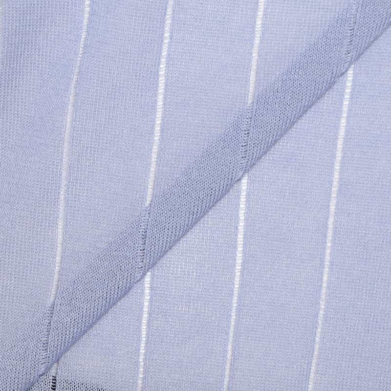 BARNEYS NEW YORK ウォッシャブル シアーニットプルオーバー PURPLE