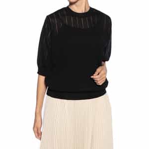 ウォッシャブル シアーニットプルオーバー