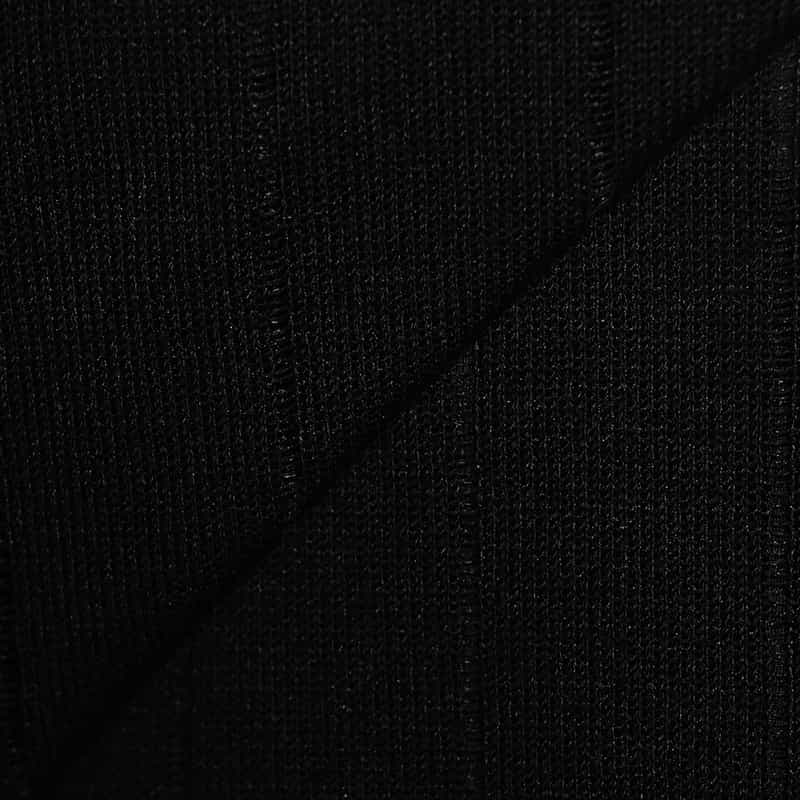 BARNEYS NEW YORK ウォッシャブル シアーニットプルオーバー BLACK