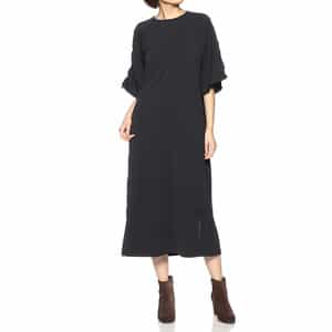 ウォッシャブル ギャザースリーブIラインドレス