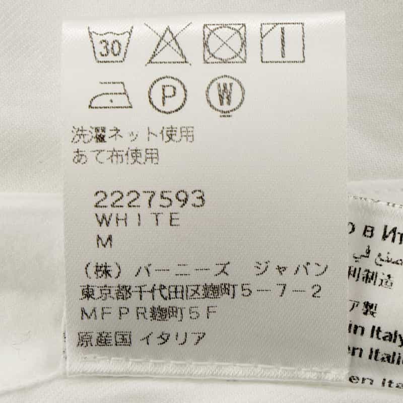 FINAMORE FINAMORE<フィナモレ>ワイドカラーツイルシャツ"PANTELLERIA" WHITE