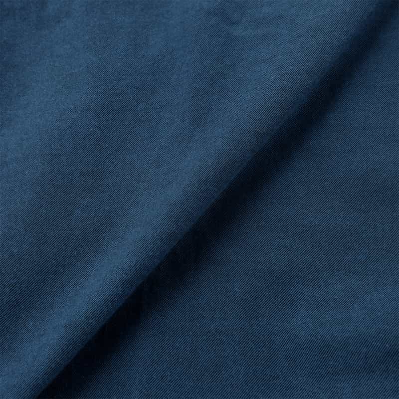 FINAMORE FINAMORE<フィナモレ>ワイドカラーツイルシャツ"PANTELLERIA" NAVY