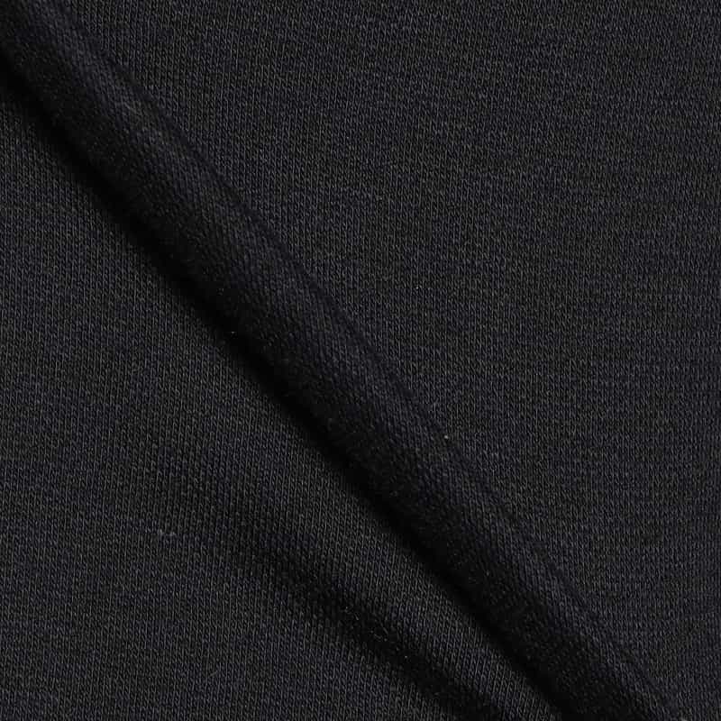 FINAMORE コットンカシミヤ素材シャツ BLACK