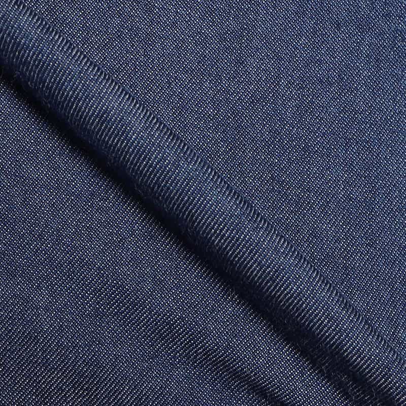 FINAMORE デニムシャツ NAVY