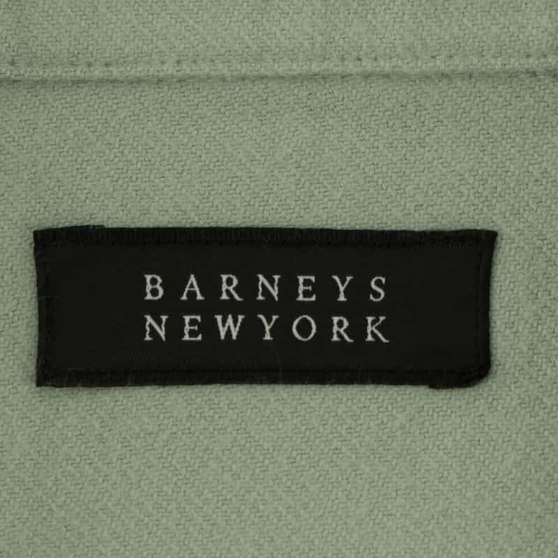 BARNEYS NEW YORK スキッパーシャツ GREEN