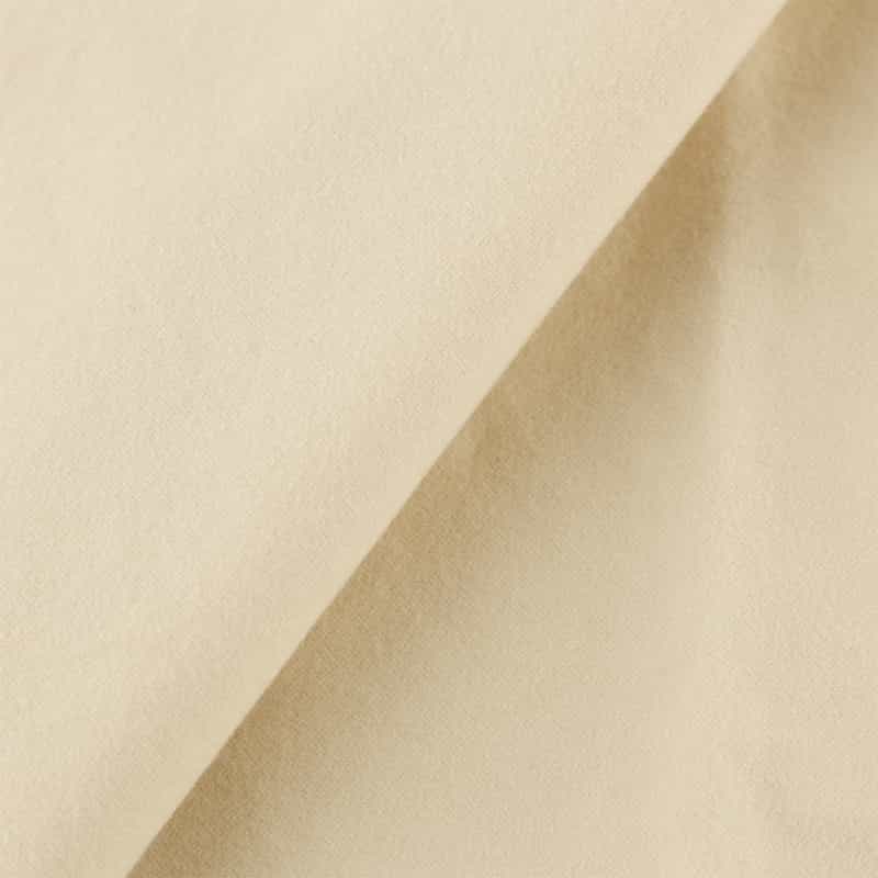 BARNEYS NEW YORK モールスキン素材ダブルポケットシャツ IVORY