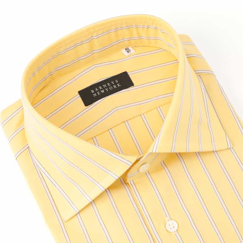 BARNEYS NEW YORK ドレスシャツ YELLOW