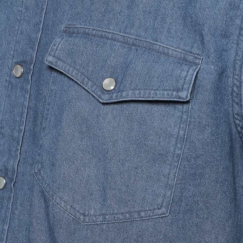 BARNEYS NEW YORK デニムシャツ BLUE