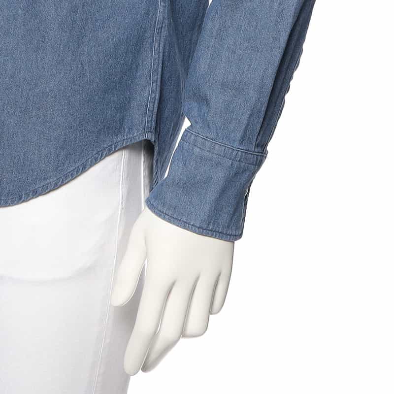 BARNEYS NEW YORK デニムシャツ BLUE