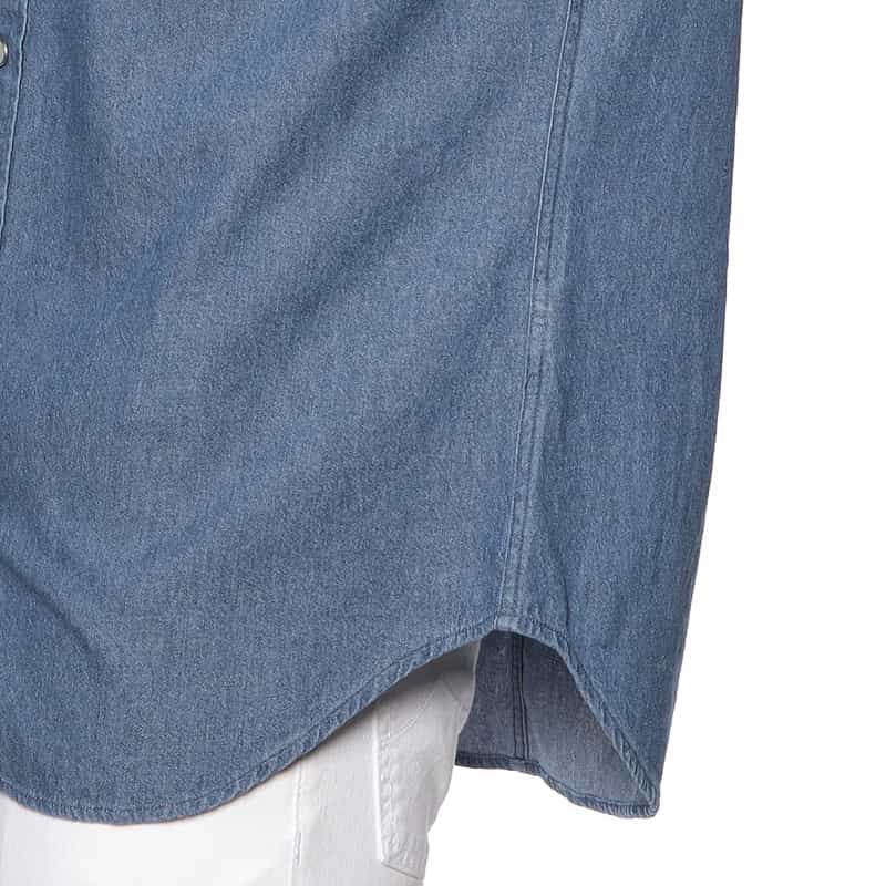 BARNEYS NEW YORK デニムシャツ BLUE