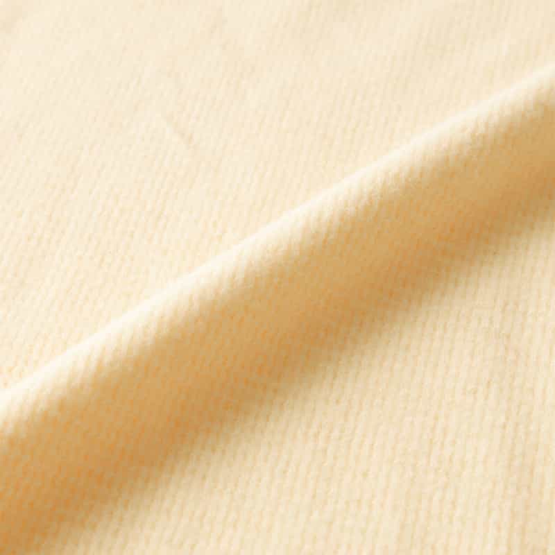 BARNEYS NEW YORK コットンカシミヤ素材ジャカード ニットソー WHITE