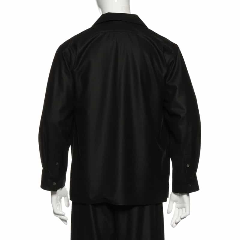 BARNEYS NEW YORK セットアップ スキッパーシャツ BLACK