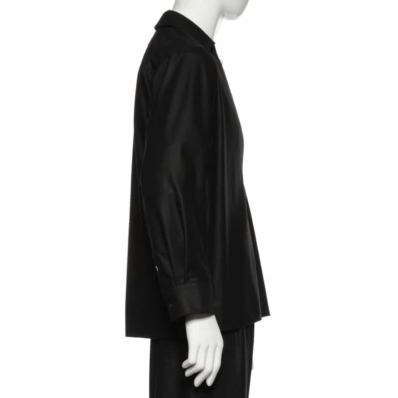 BARNEYS NEW YORK セットアップ スキッパーシャツ BLACK