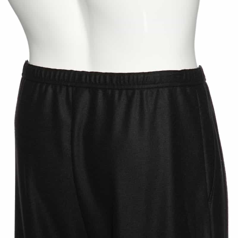 BARNEYS NEW YORK セットアップ ワイドストレート イージーパンツ BLACK