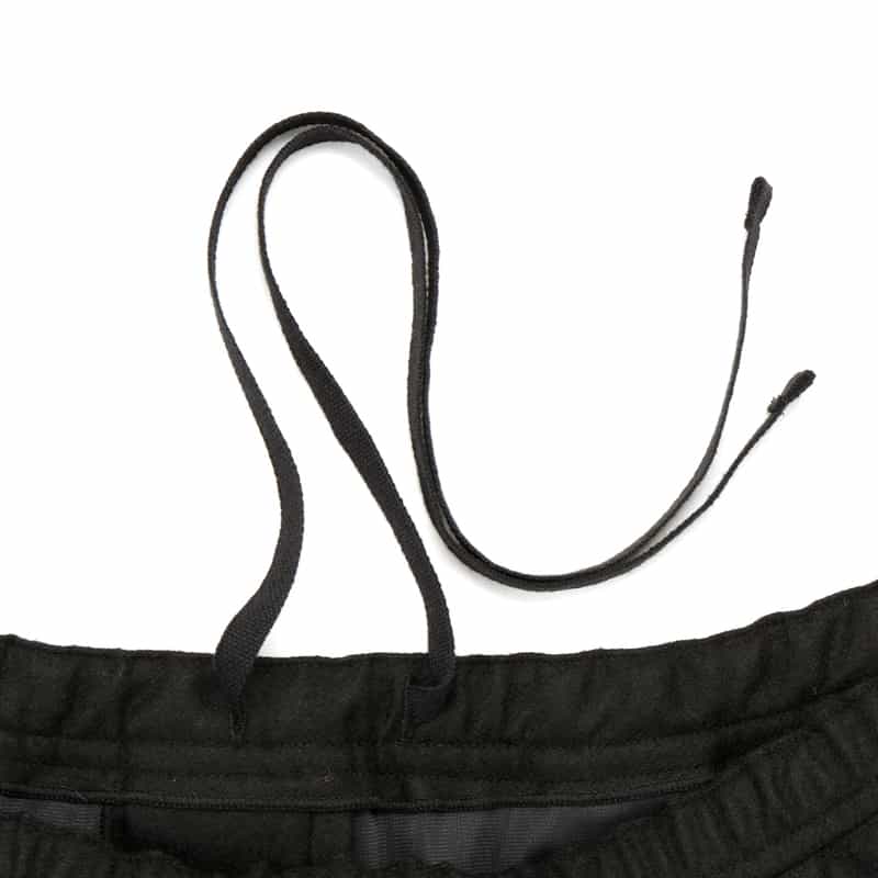 BARNEYS NEW YORK セットアップ ワイドストレート イージーパンツ BLACK