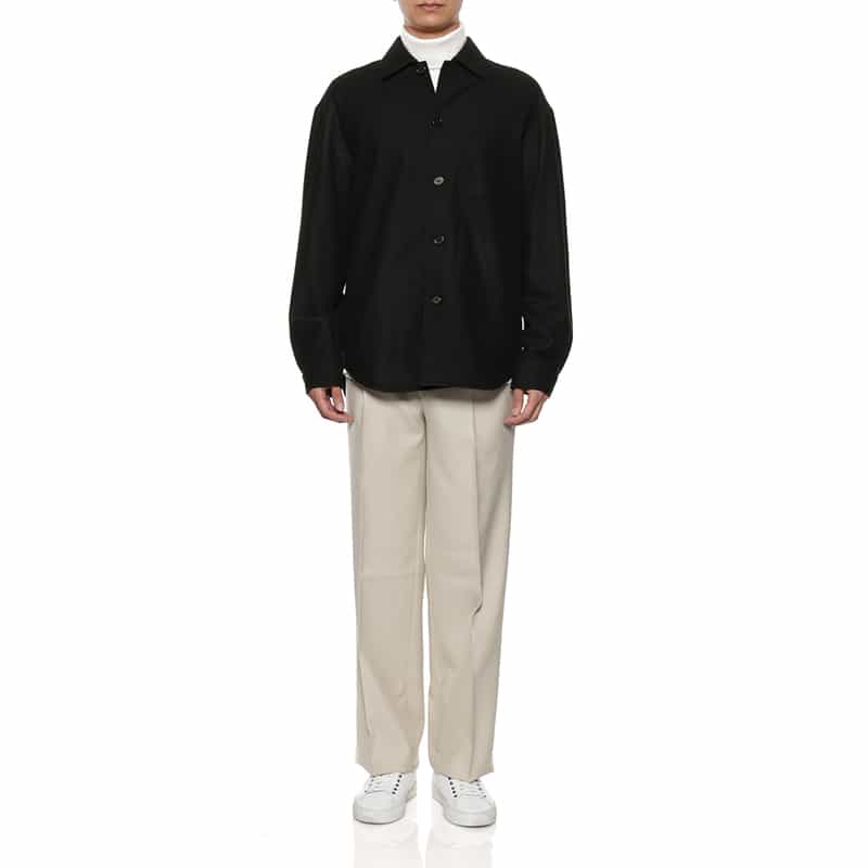 BARNEYS NEW YORK オーバーシャツジャケット BLACK