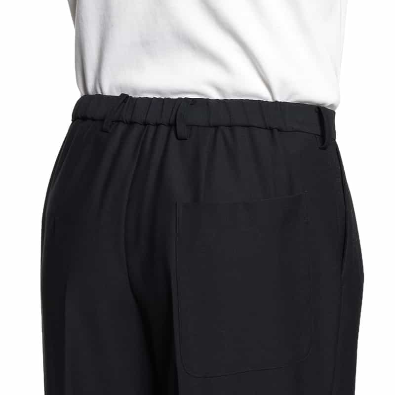 BARNEYS NEW YORK セットアップ 2タックワイドパンツ NAVY