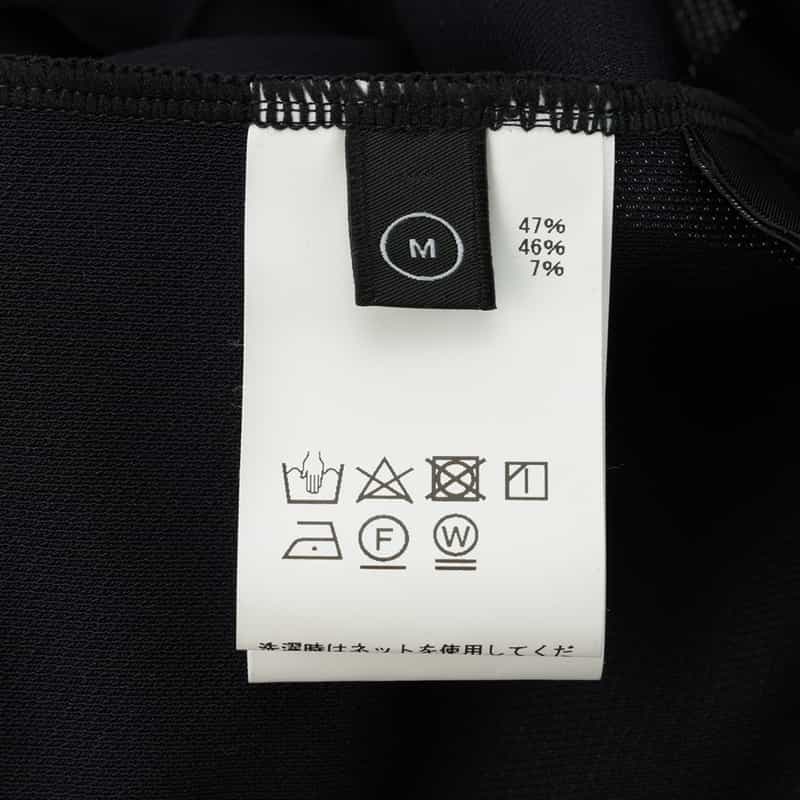 BARNEYS NEW YORK セットアップ 2タックワイドパンツ NAVY