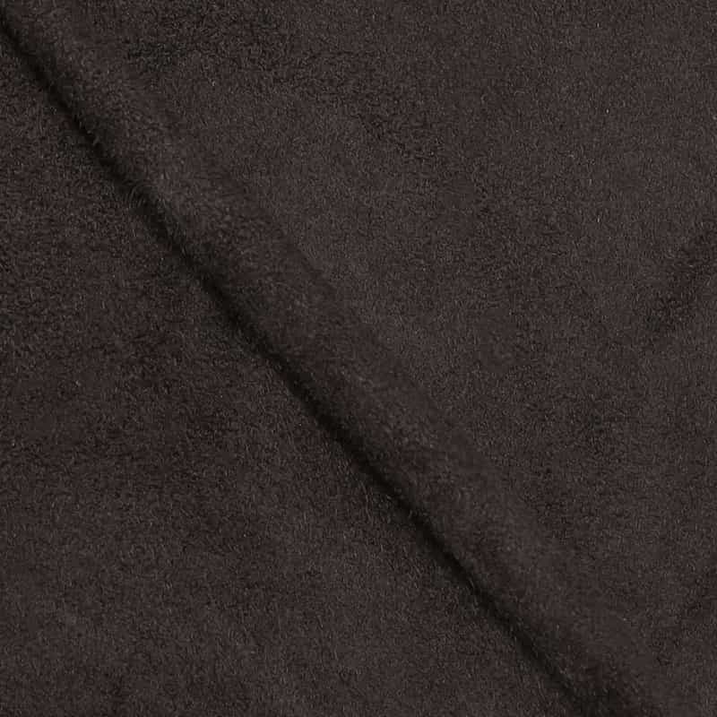 EMMETI EMMETI<エンメティ>スエードレザー ライダースジャケット "JURI" DARK BROWN