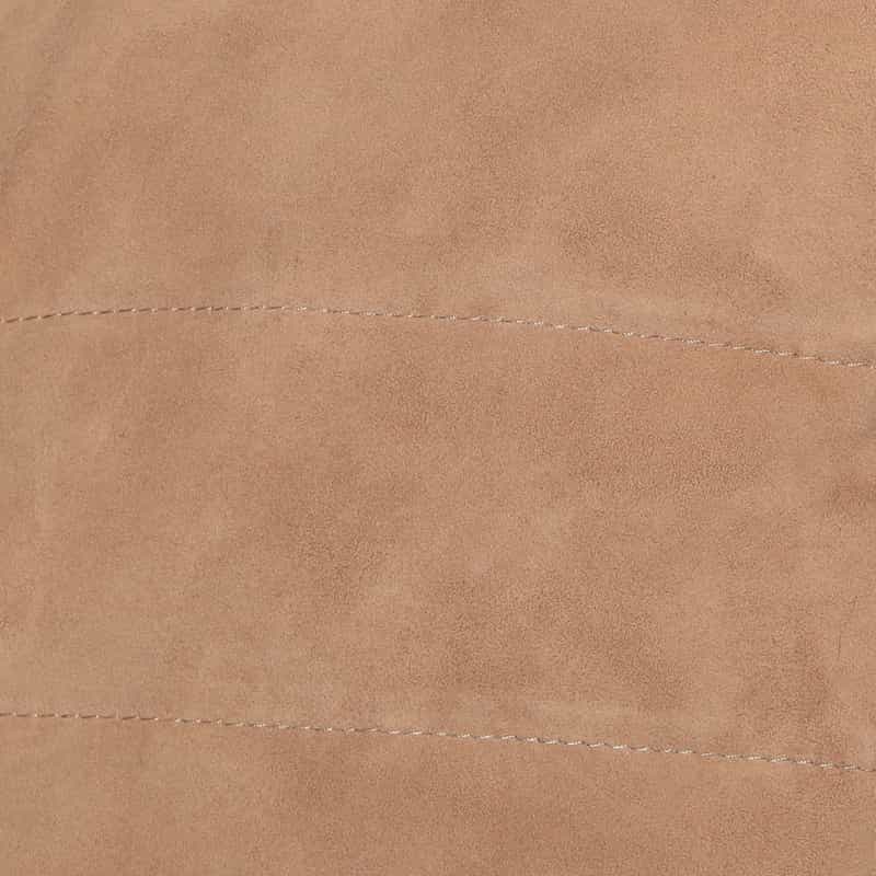 EMMETI ゴートスエード ダウンベスト "JURI DOWN VEST" BEIGE