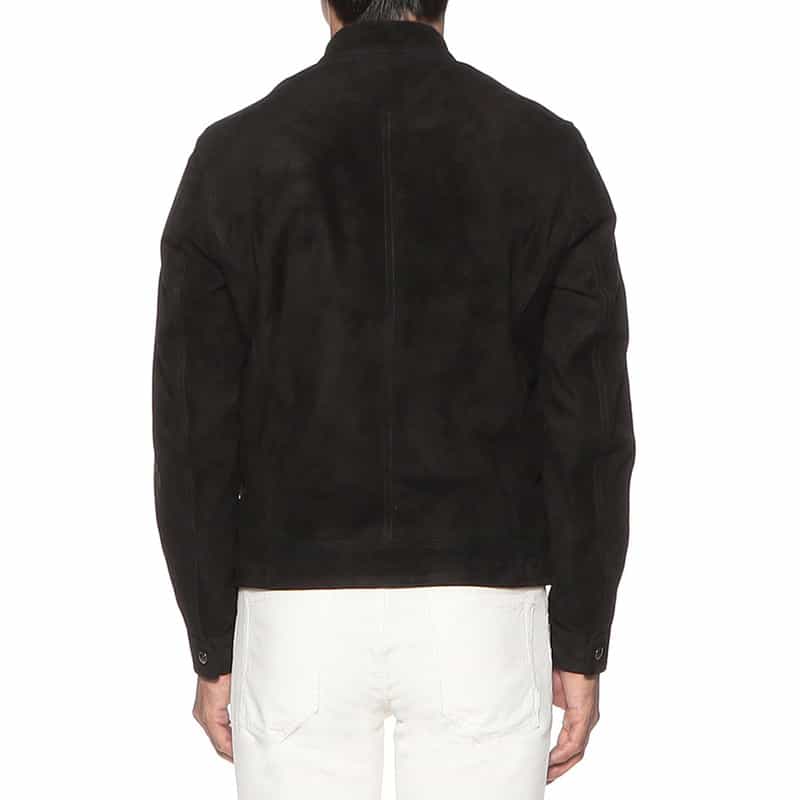 EMMETI EMMETI＜エンメティ＞バーニーズ　ニューヨーク限定スエードレザー ライダースジャケット "JURI" BLACK