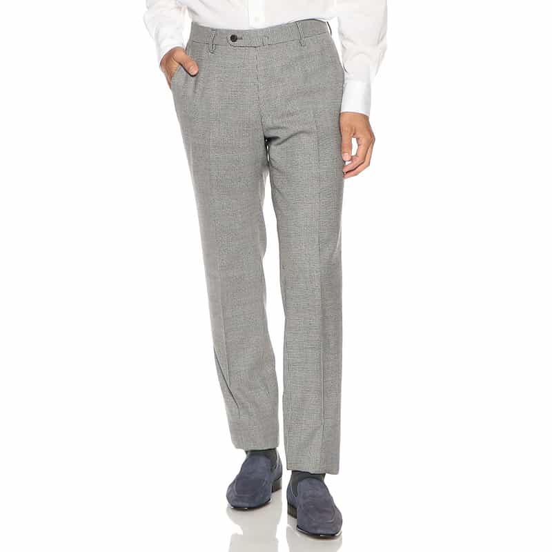 BARNEYS NEW YORK スリムテーパード パンツ BLACK