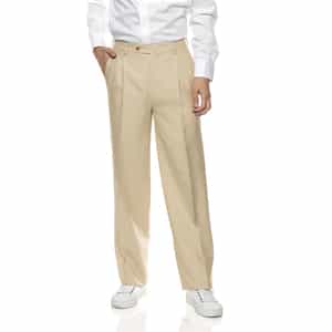 2タック ワイドストレートパンツ