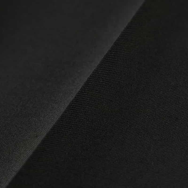 BARNEYS NEW YORK 2タック ワイドストレートパンツ BLACK