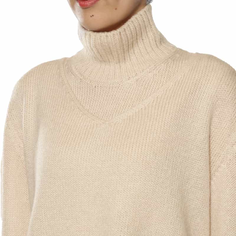 BARNEYS NEW YORK レイヤードニットプルオーバー (2点セット) LT BEIGE