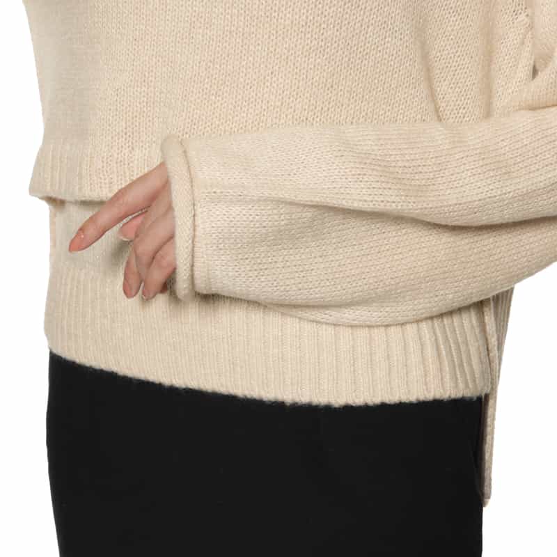 BARNEYS NEW YORK レイヤードニットプルオーバー (2点セット) LT BEIGE