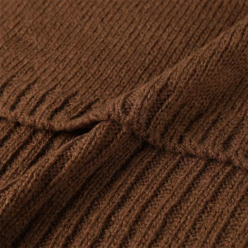 BARNEYS NEW YORK レイヤードニットプルオーバー (2点セット) BROWN