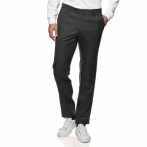 ウールスリムテーパードパンツ