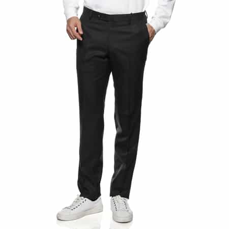 ウールスリムテーパードパンツ