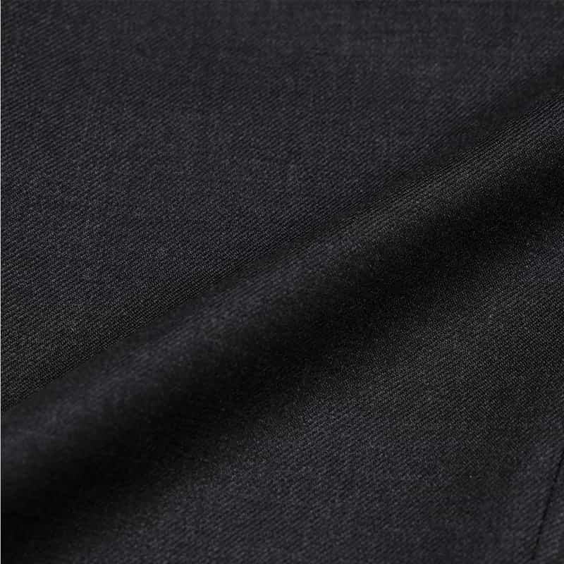 BARNEYS NEW YORK ウールスリムテーパードパンツ DARK GRAY