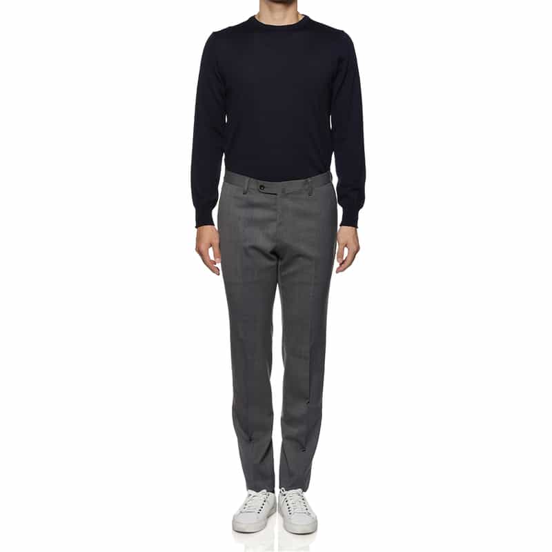 BARNEYS NEW YORK スリムテーパードパンツ GRAY