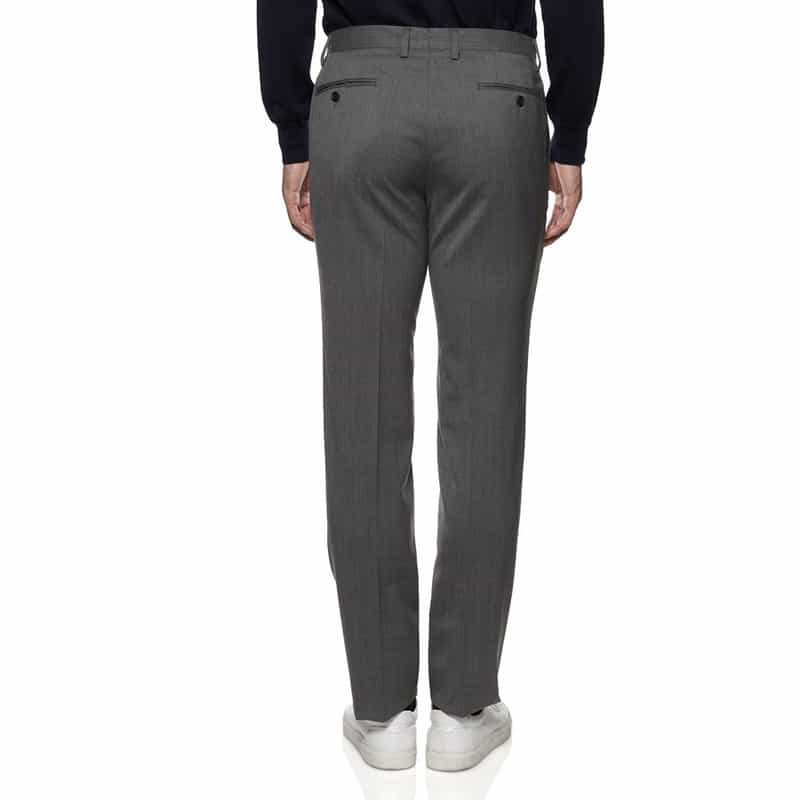 BARNEYS NEW YORK スリムテーパードパンツ GRAY